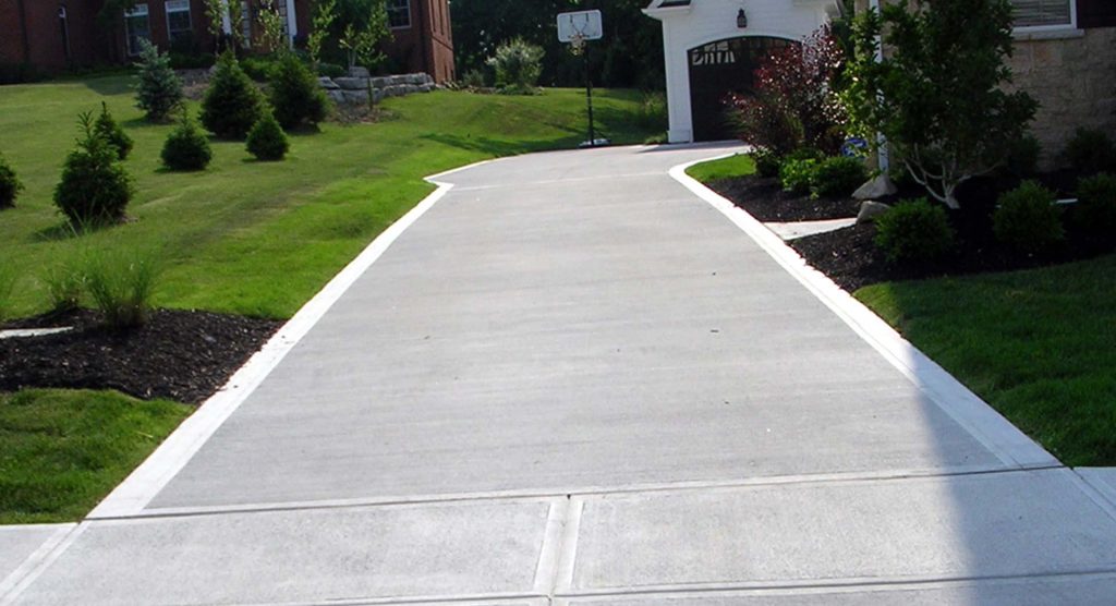 concrete driveways