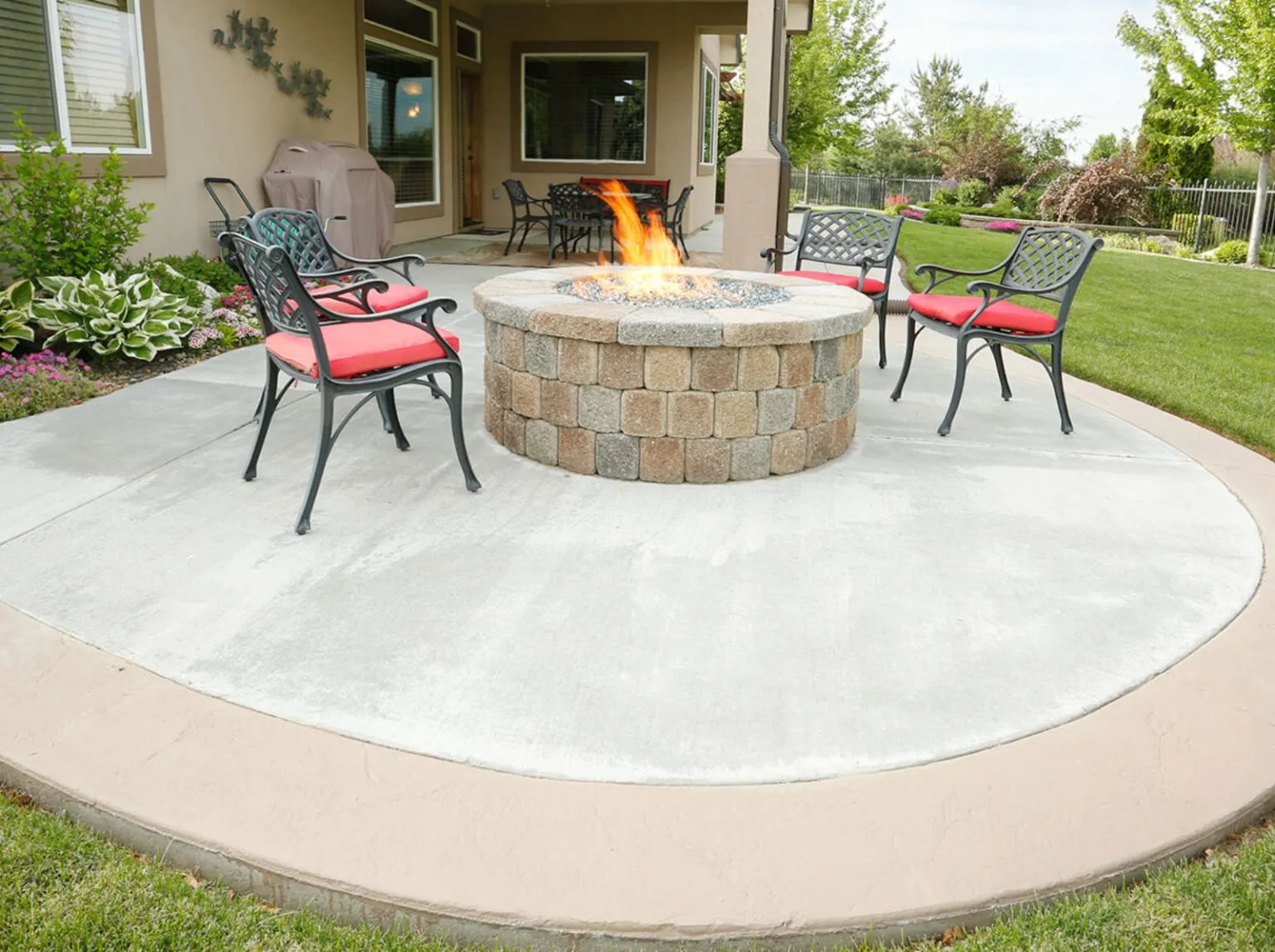 Concrete Patio