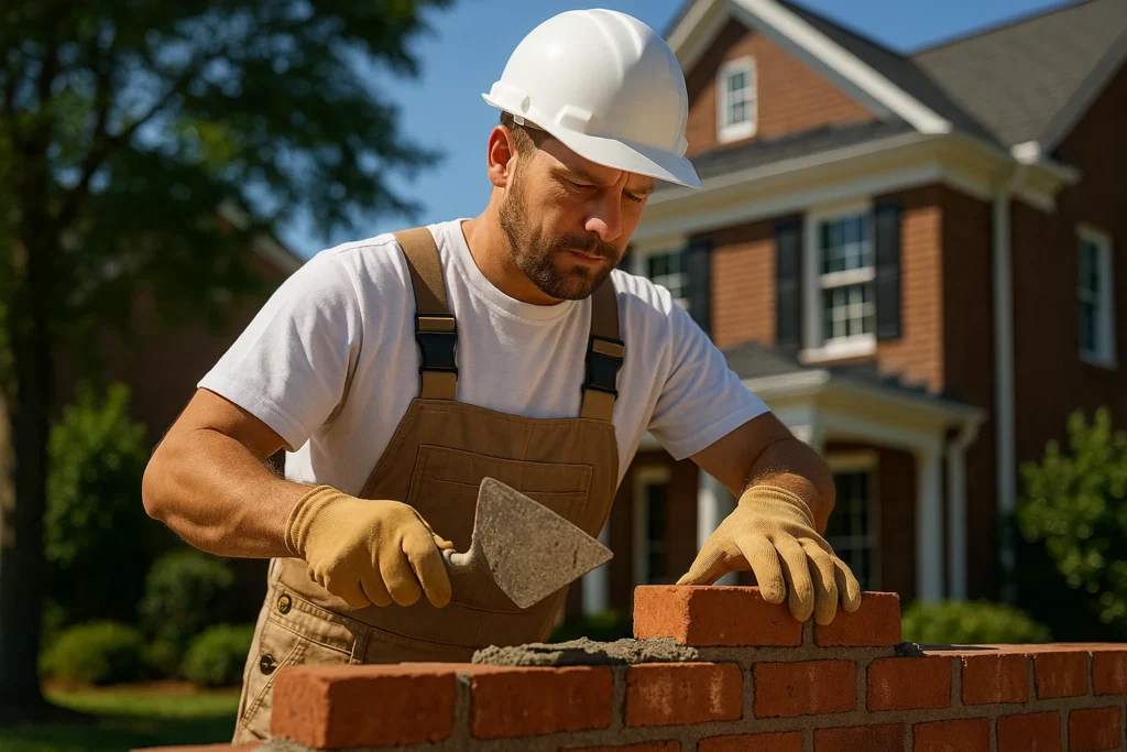 Build Stronger Homes with Columbia’s Trusted Brick Contractor