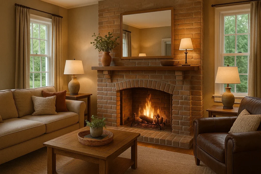 Warm Up Your Home with a Brick Fireplace in Columbia SC